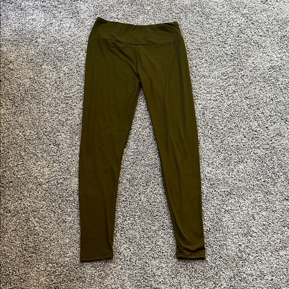 Olive Green Leggings